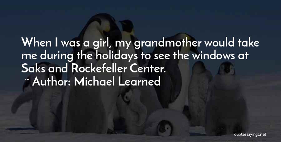 Holidays Quotes By Michael Learned