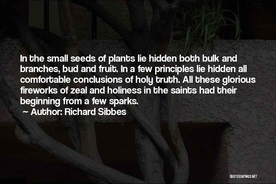 Holiness From Saints Quotes By Richard Sibbes