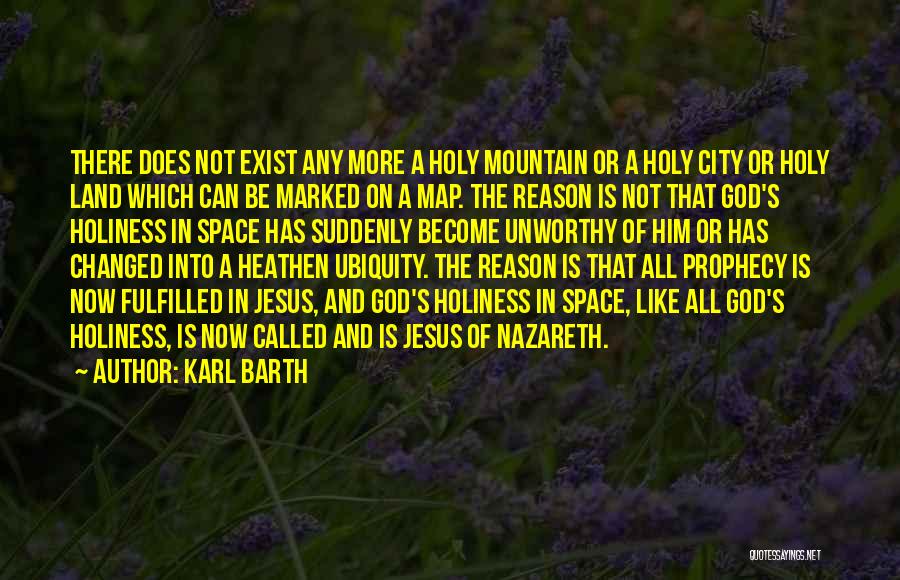 Holiness Of God Quotes By Karl Barth