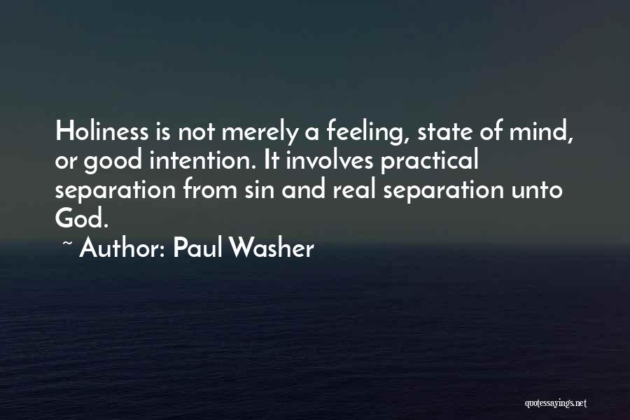 Holiness Of God Quotes By Paul Washer