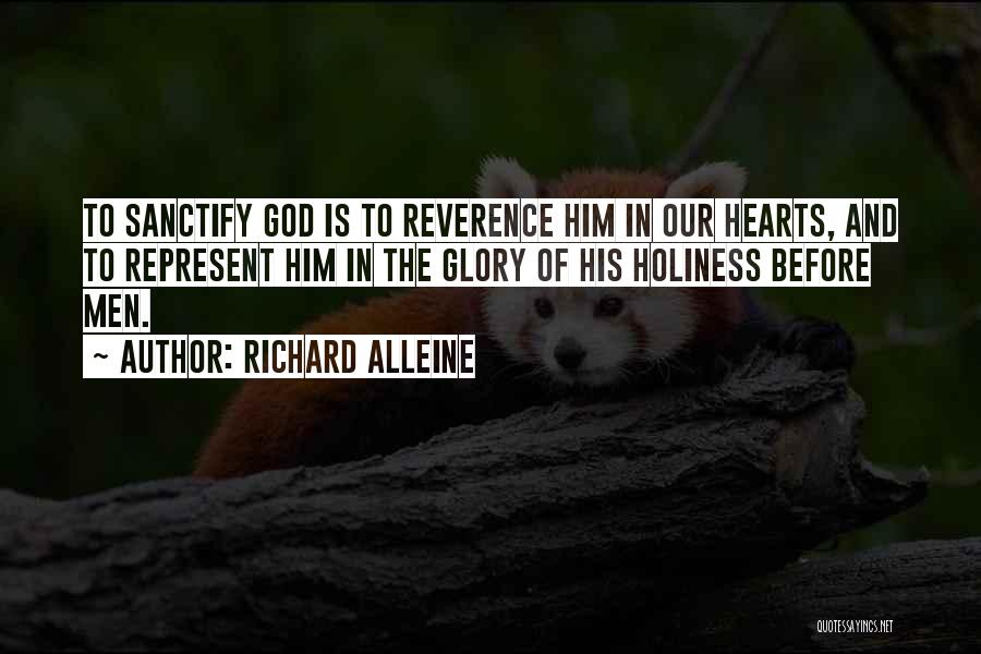 Holiness Of God Quotes By Richard Alleine