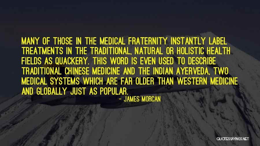 Holistic Health Quotes By James Morcan