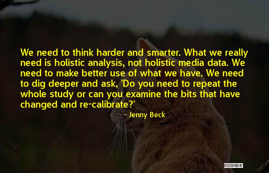 Holistic Quotes By Jenny Beck