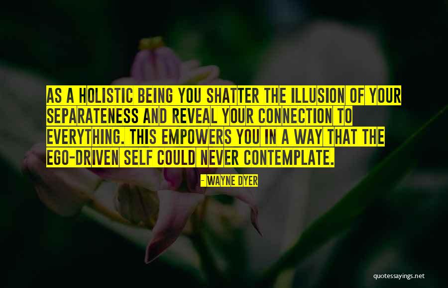 Holistic Quotes By Wayne Dyer