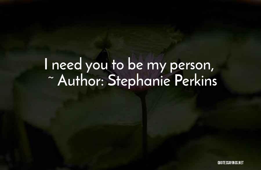 Hollaender Pipe Quotes By Stephanie Perkins