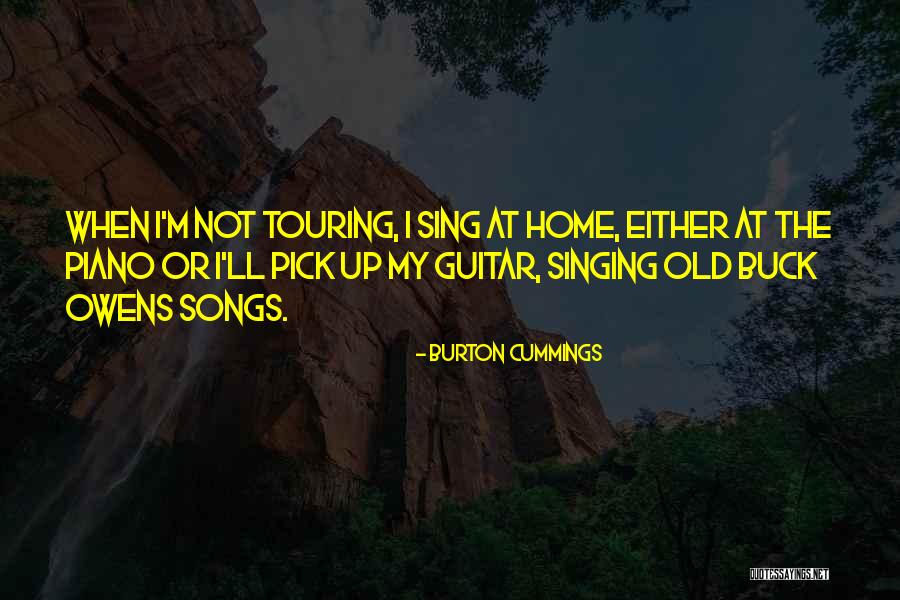 Holleriths Quotes By Burton Cummings Holleriths Quotes By Burton Cummings