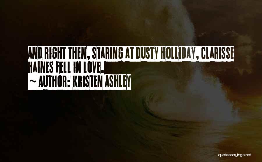 Holliday Quotes By Kristen Ashley