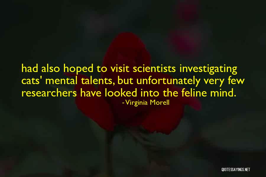 Hollindale Drive Alexandria Quotes By Virginia Morell Hollindale Drive Alexandria Quotes By Virginia Morell