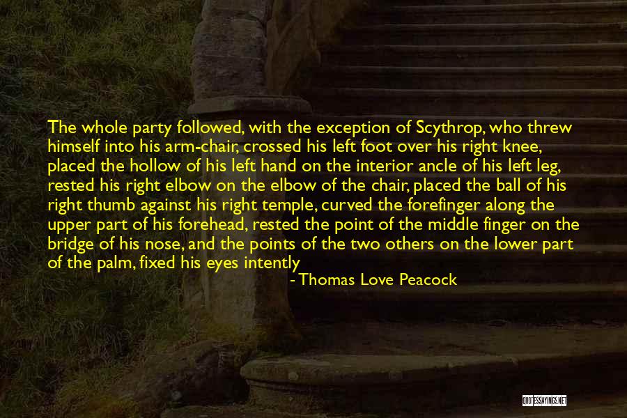 Hollow Eyes Quotes By Thomas Love Peacock Hollow Eyes Quotes By Thomas Love Peacock