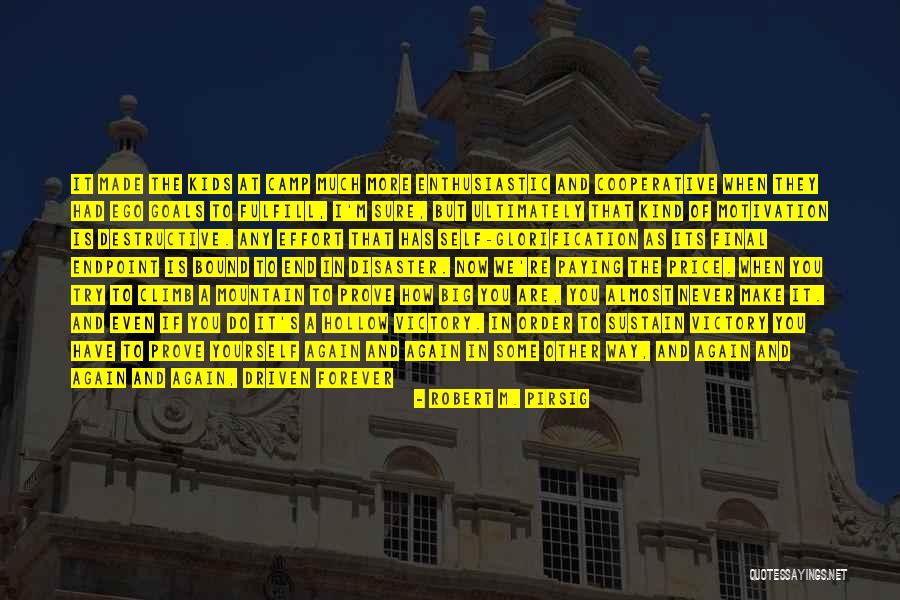 Hollow Victory Quotes By Robert M. Pirsig Hollow Victory Quotes By Robert M. Pirsig