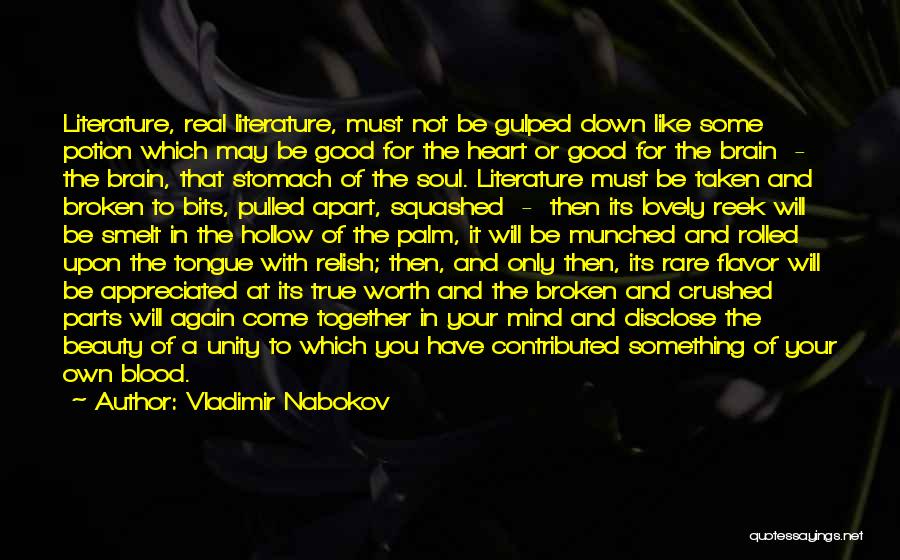 Hollow Words Quotes By Vladimir Nabokov
