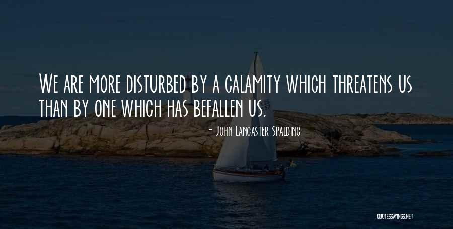Hollowly Quotes By John Lancaster Spalding Hollowly Quotes By John Lancaster Spalding