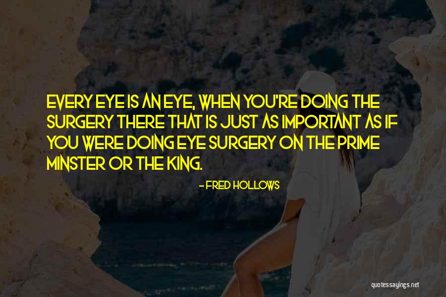Hollows Quotes By Fred Hollows Hollows Quotes By Fred Hollows