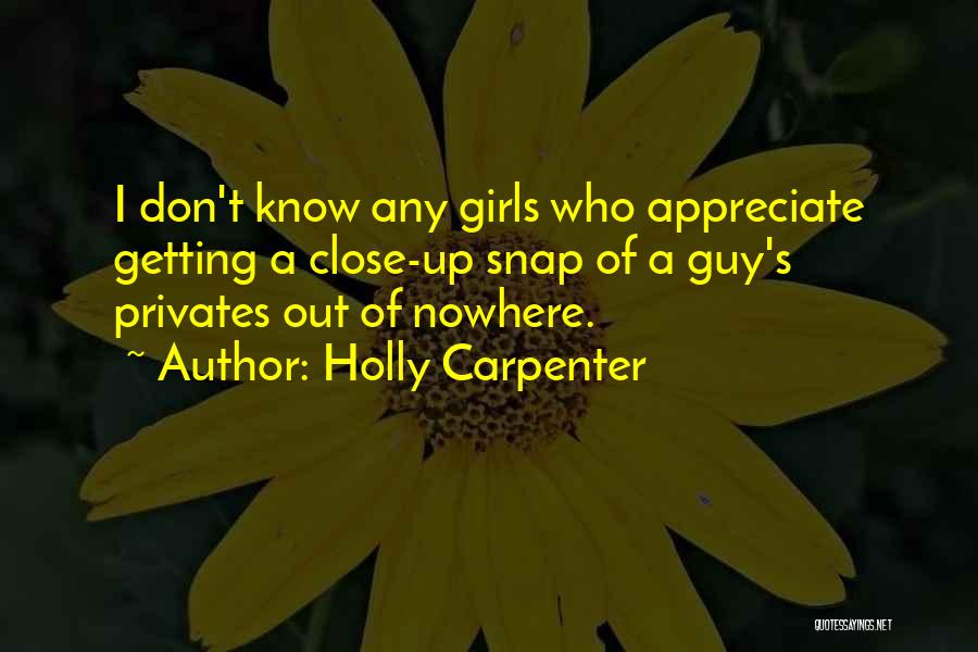 Holly Carpenter Quotes 1774221