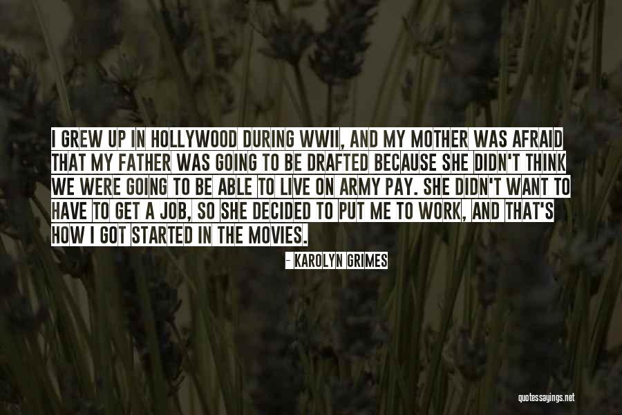 Hollywood Movies Quotes By Karolyn Grimes