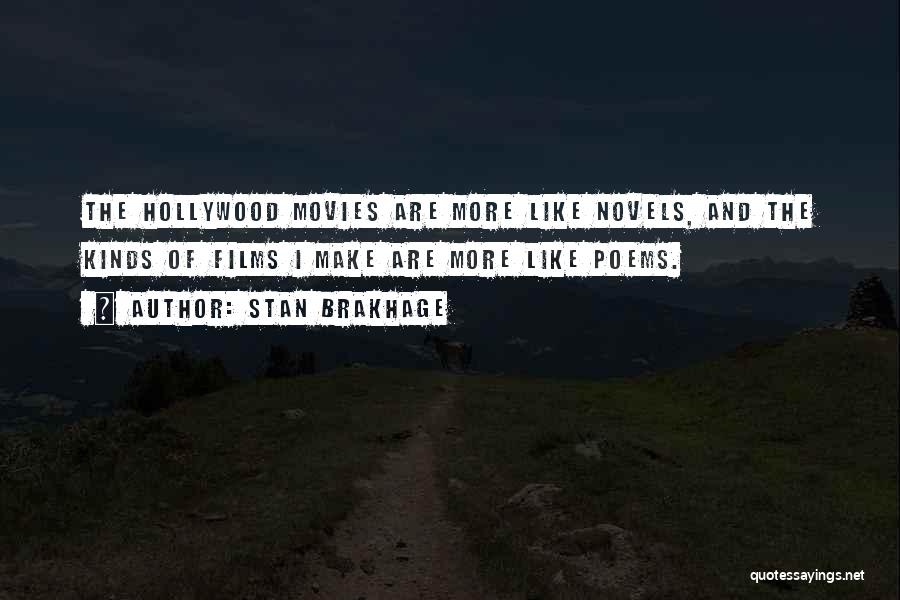 Hollywood Movies Quotes By Stan Brakhage