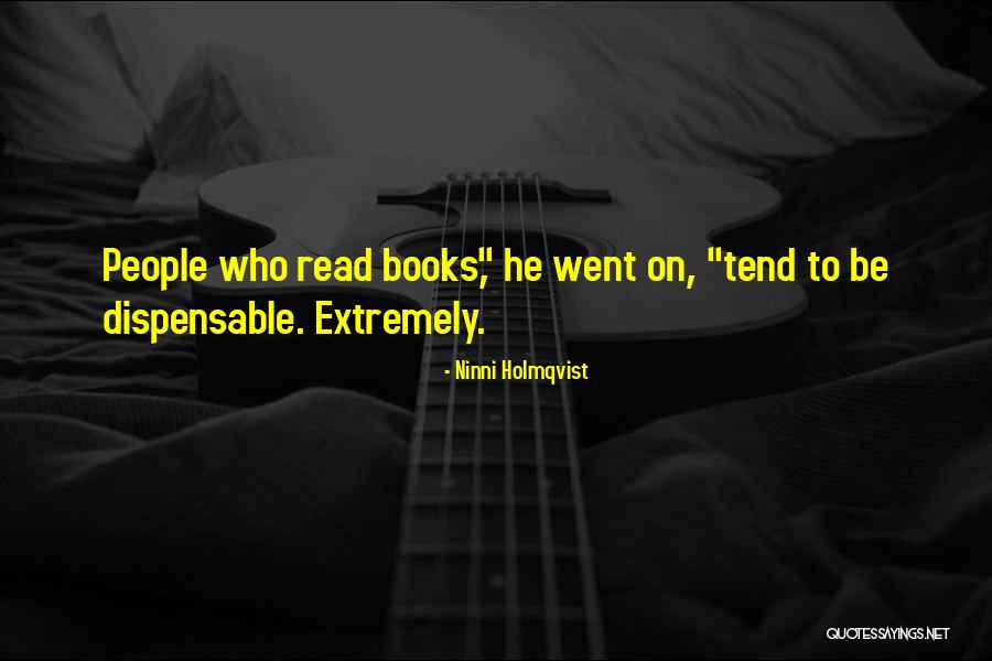Holmqvist Quotes By Ninni Holmqvist Holmqvist Quotes By Ninni Holmqvist