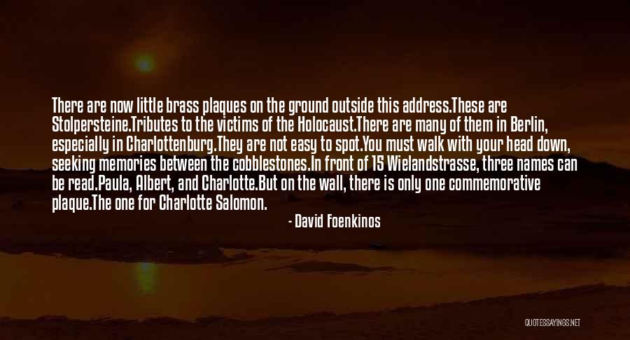 Holocaust Victims Quotes By David Foenkinos