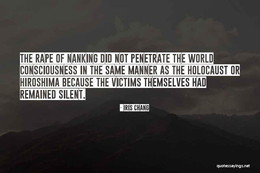 Holocaust Victims Quotes By Iris Chang