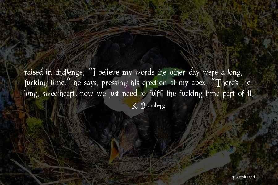Holtmann Germany Quotes By K. Bromberg Holtmann Germany Quotes By K. Bromberg