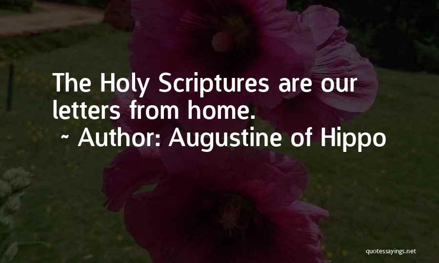 Holy Bible Quotes By Augustine Of Hippo