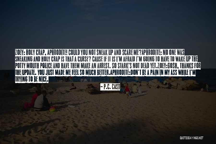 Holy Crap Quotes By P.C. Cast Holy Crap Quotes By P.C. Cast