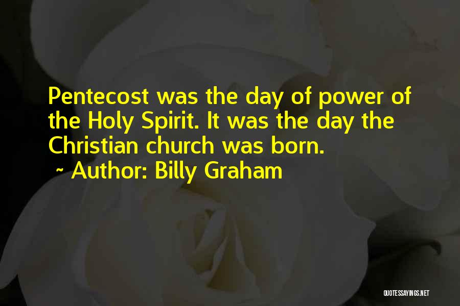Holy Day Quotes By Billy Graham