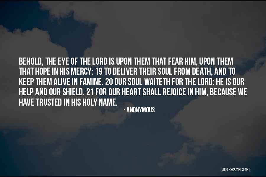 Holy Fear Quotes By Anonymous Holy Fear Quotes By Anonymous