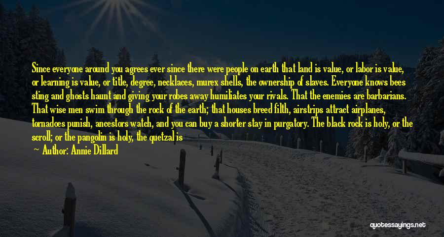 Holy Ghosts Quotes By Annie Dillard