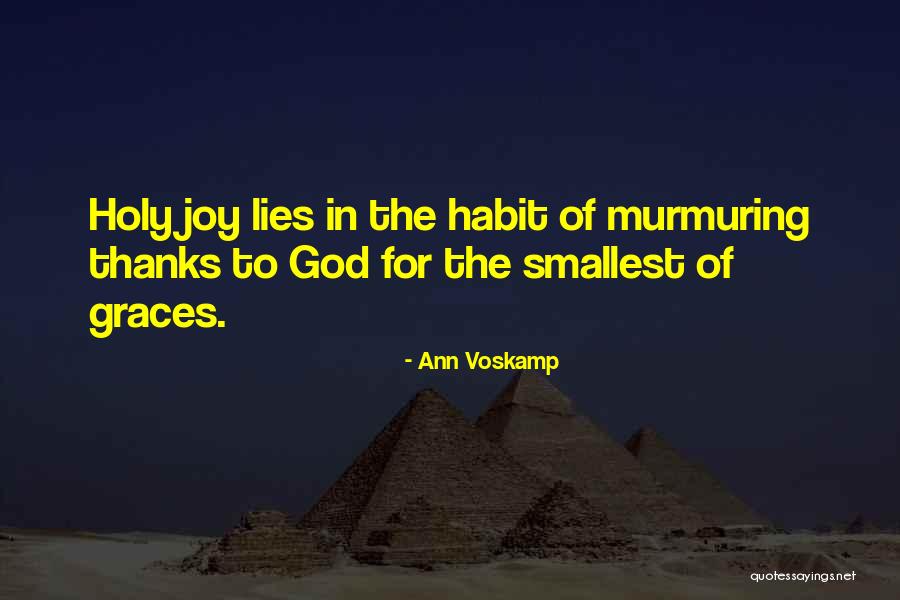 Holy God Quotes By Ann Voskamp