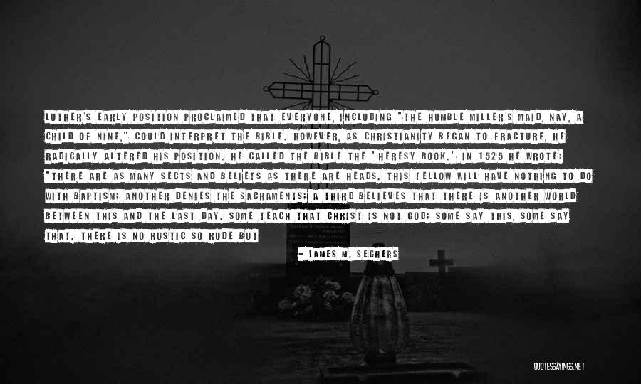 Holy God Quotes By James M. Seghers Holy God Quotes By James M. Seghers