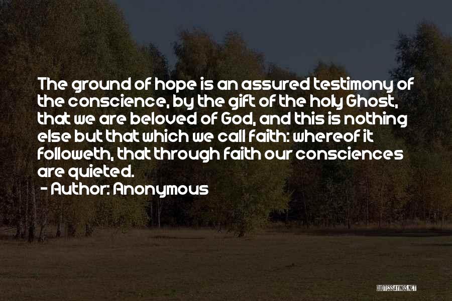 Holy Ground Quotes By Anonymous