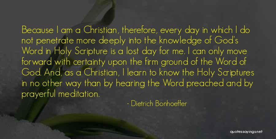 Holy Knowledge Quotes By Dietrich Bonhoeffer Holy Knowledge Quotes By Dietrich Bonhoeffer