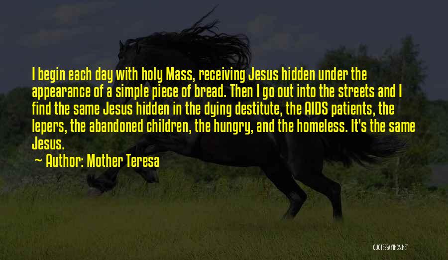 Holy Mass Quotes By Mother Teresa