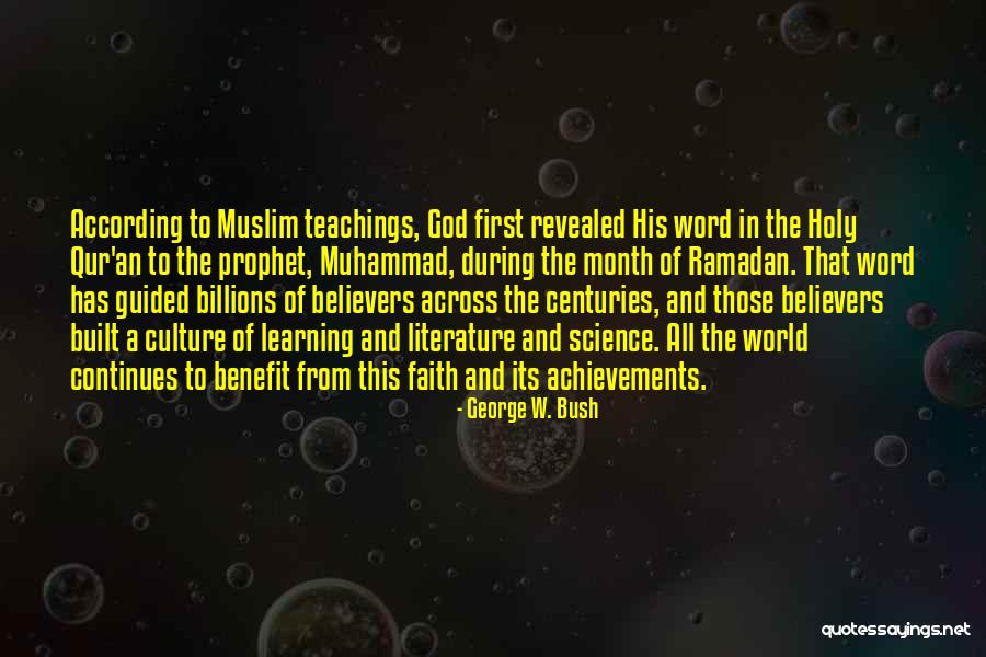 Holy Month Of Ramadan Quotes By George W. Bush Holy Month Of Ramadan Quotes By George W. Bush