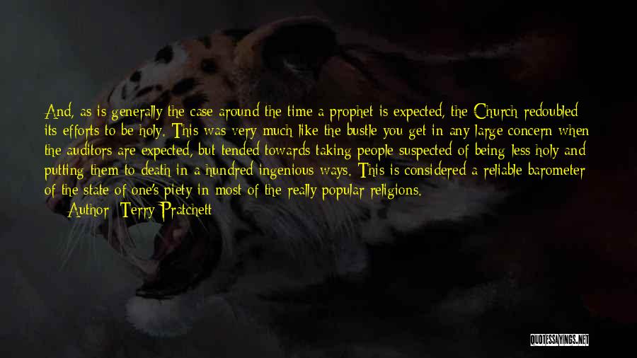 Holy Prophet Quotes By Terry Pratchett