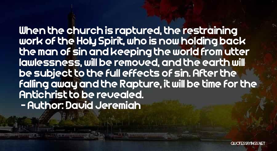 Holy Quotes By David Jeremiah