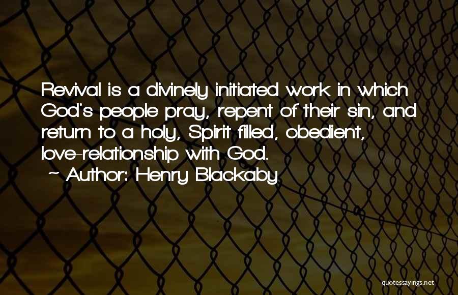 Holy Spirit Filled Quotes By Henry Blackaby