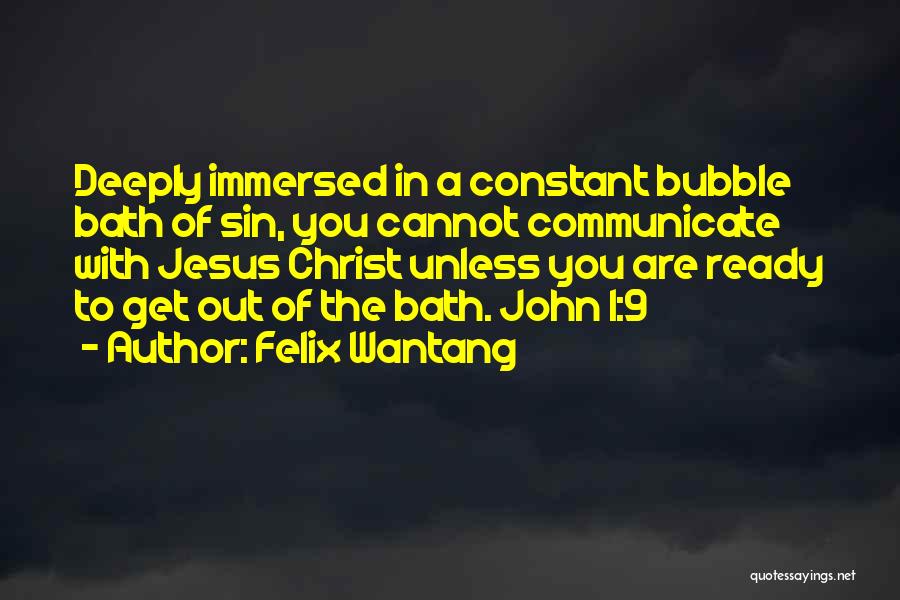 Holy Spirit In The Bible Quotes By Felix Wantang