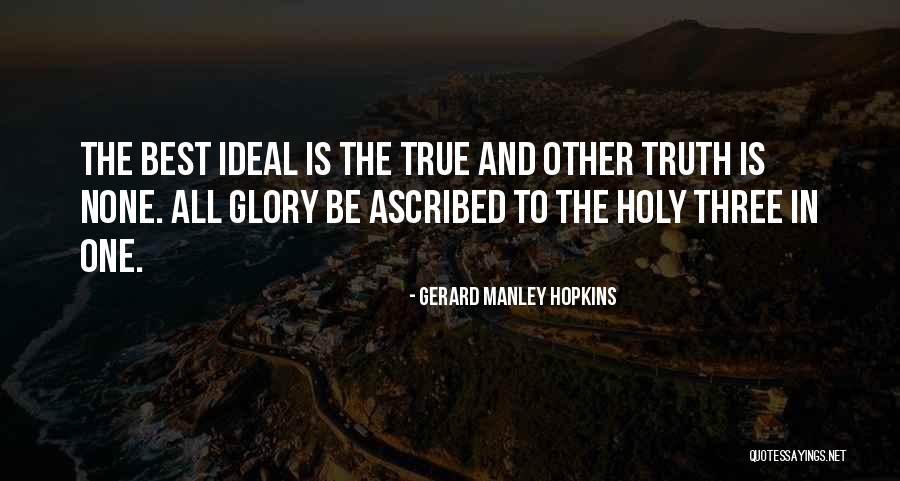 Holy Trinity Quotes By Gerard Manley Hopkins