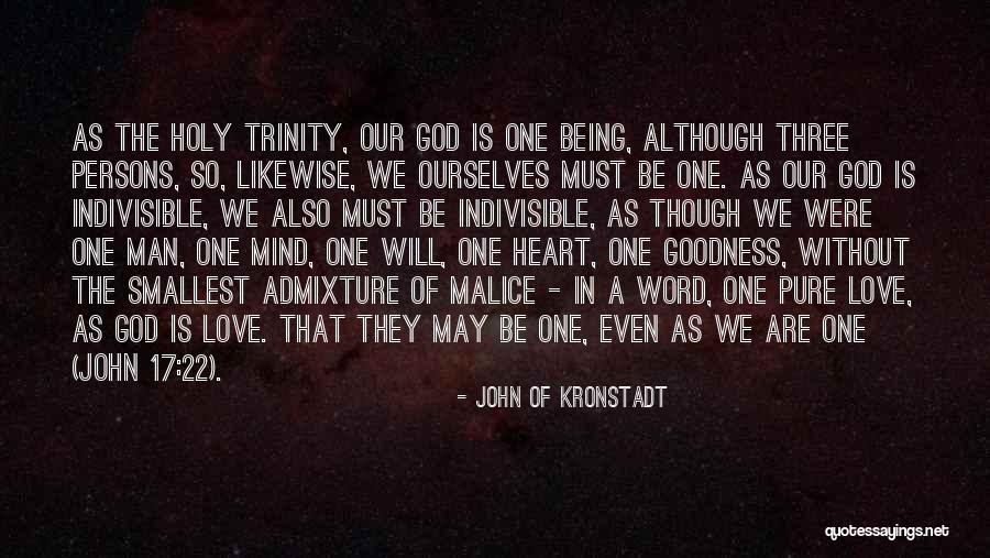 Holy Trinity Quotes By John Of Kronstadt