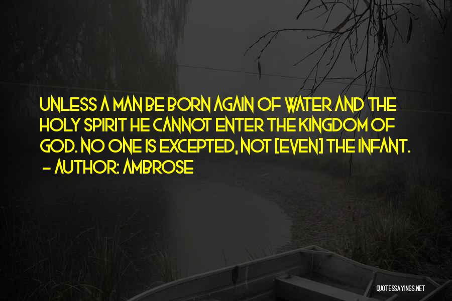Holy Water Quotes By Ambrose