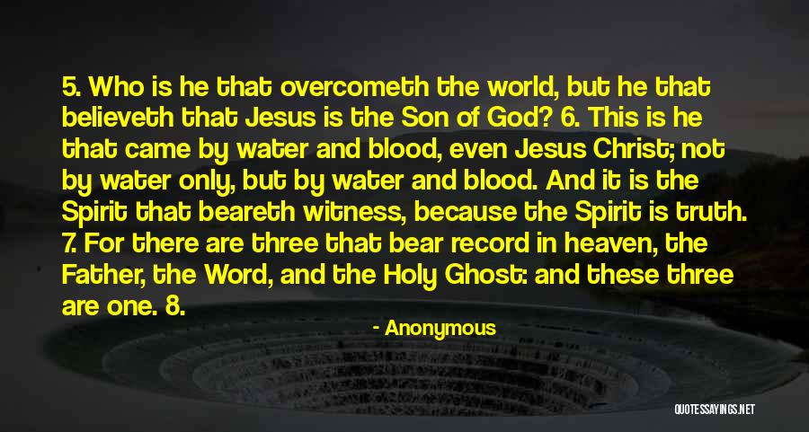 Holy Water Quotes By Anonymous