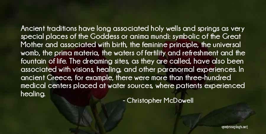 Holy Water Quotes By Christopher McDowell