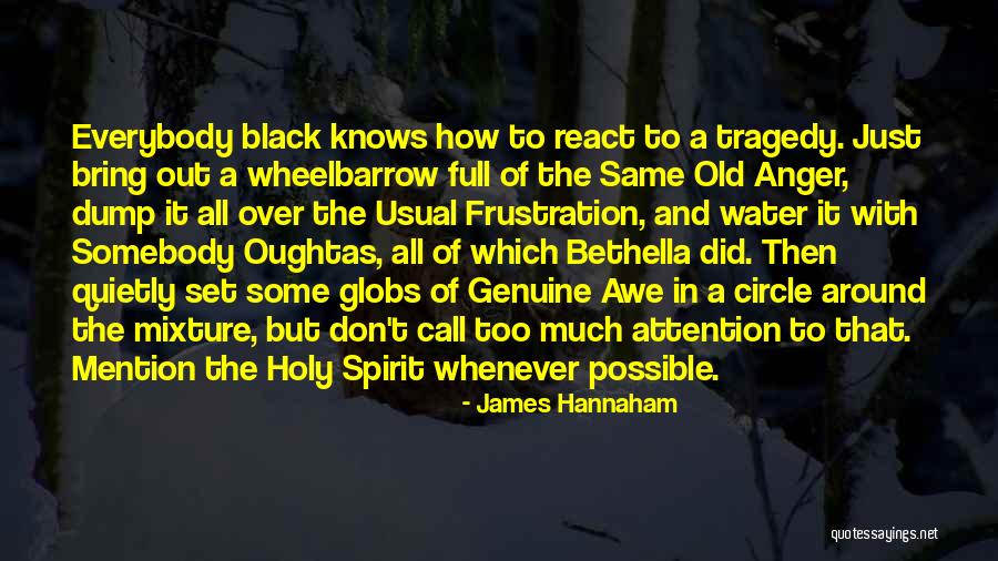 Holy Water Quotes By James Hannaham