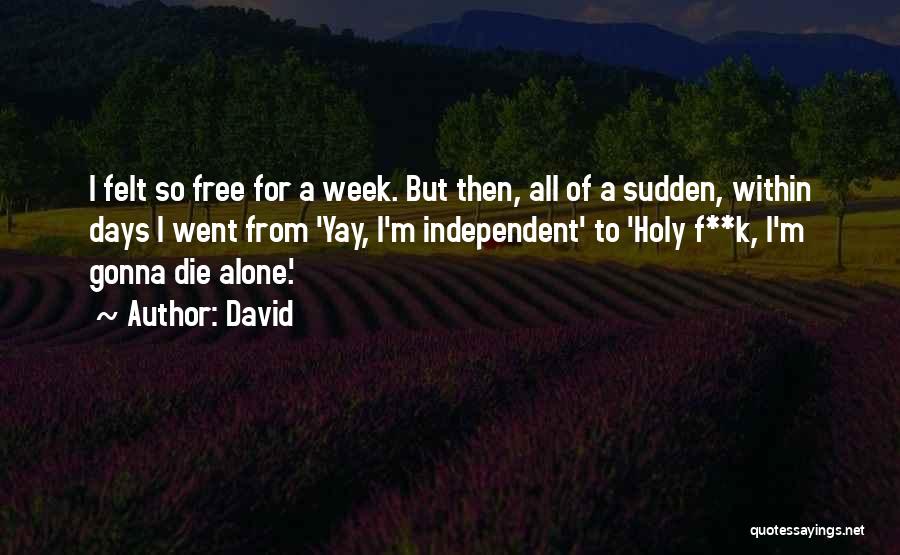 Holy Week Quotes By David