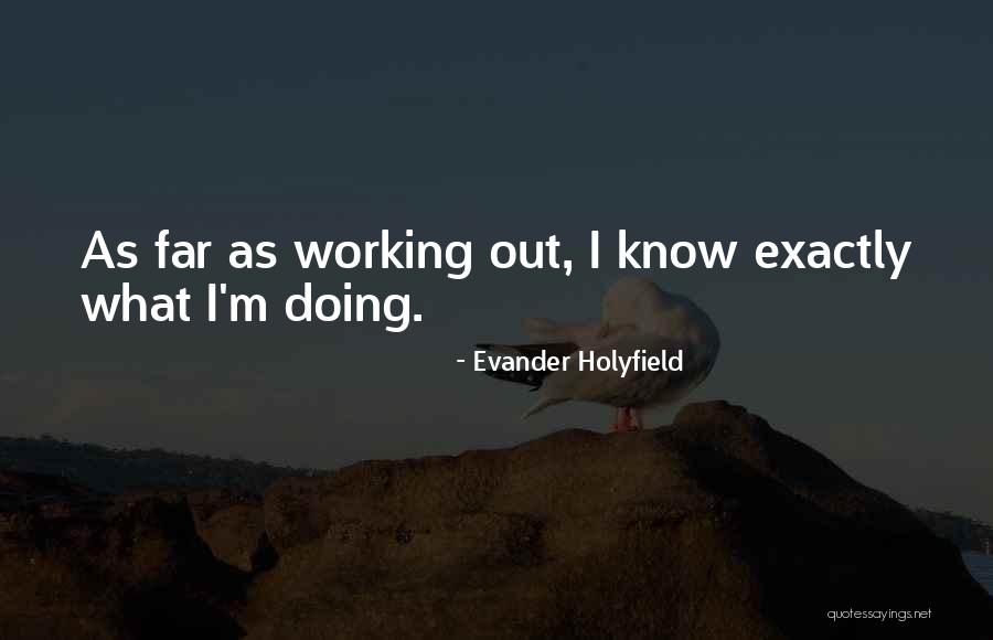 Holyfield Quotes By Evander Holyfield