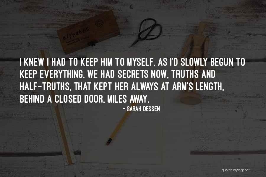 Hombergers Quotes By Sarah Dessen Hombergers Quotes By Sarah Dessen