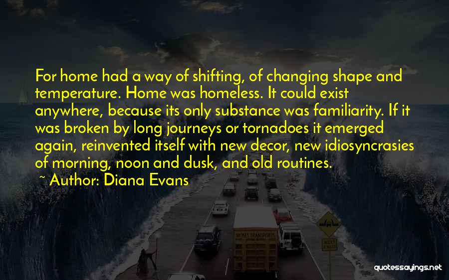 Home And Decor Quotes By Diana Evans