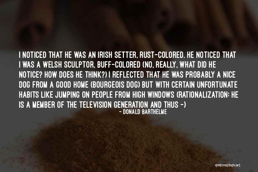 Home And Dogs Quotes By Donald Barthelme Home And Dogs Quotes By Donald Barthelme